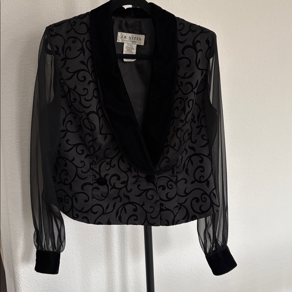 J. R. Nites by Caliedo Jacket Size 12 - Picture 2 of 4